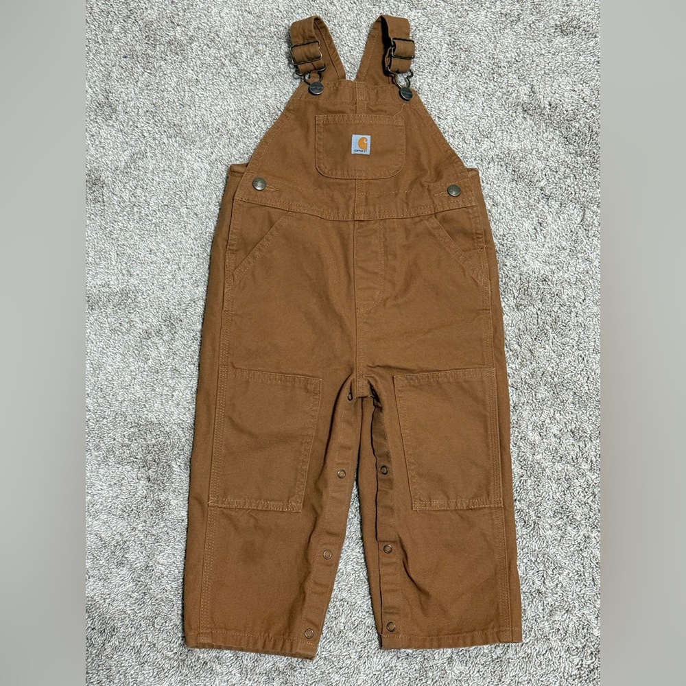 Carhartt 24M Canvas Bib Overalls